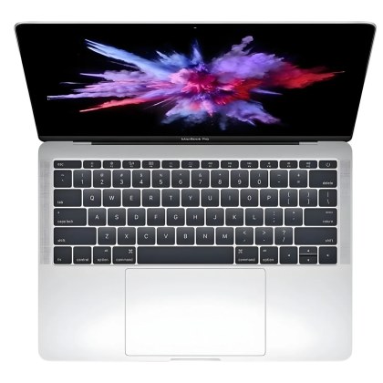 Apple MacBook Pro (13" 2017, 2 TBT3) 256GB Silver — imagine oficială de catalog