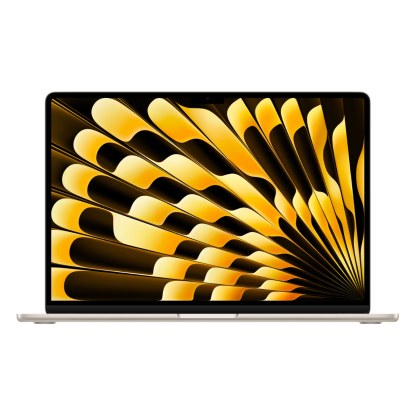 Apple MacBook Air (15" 2025, M4) 256GB Gold — imagine oficială de catalog