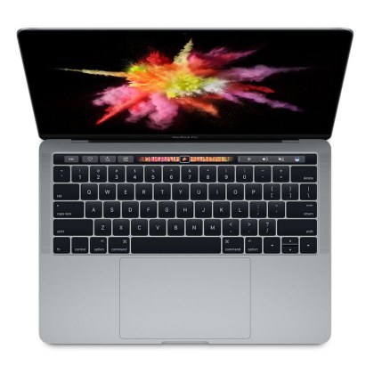 Apple MacBook Pro (13" 2017, 4 TBT3) 256GB Space Gray — imagine oficială de catalog