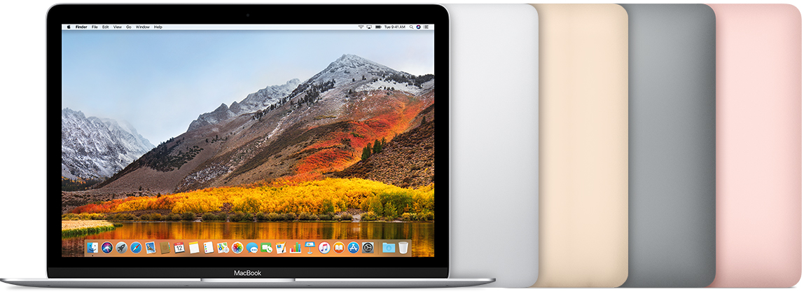 Apple MacBook (Retina, 12-inch, 2017) 256GB — Imagini oficiale