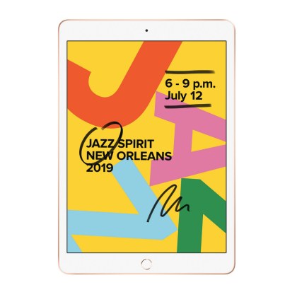 Apple iPad 10.2" 7th Gen (2019) 32GB WiFi + Cellular 32GB · Gold — imagine oficială de produs
