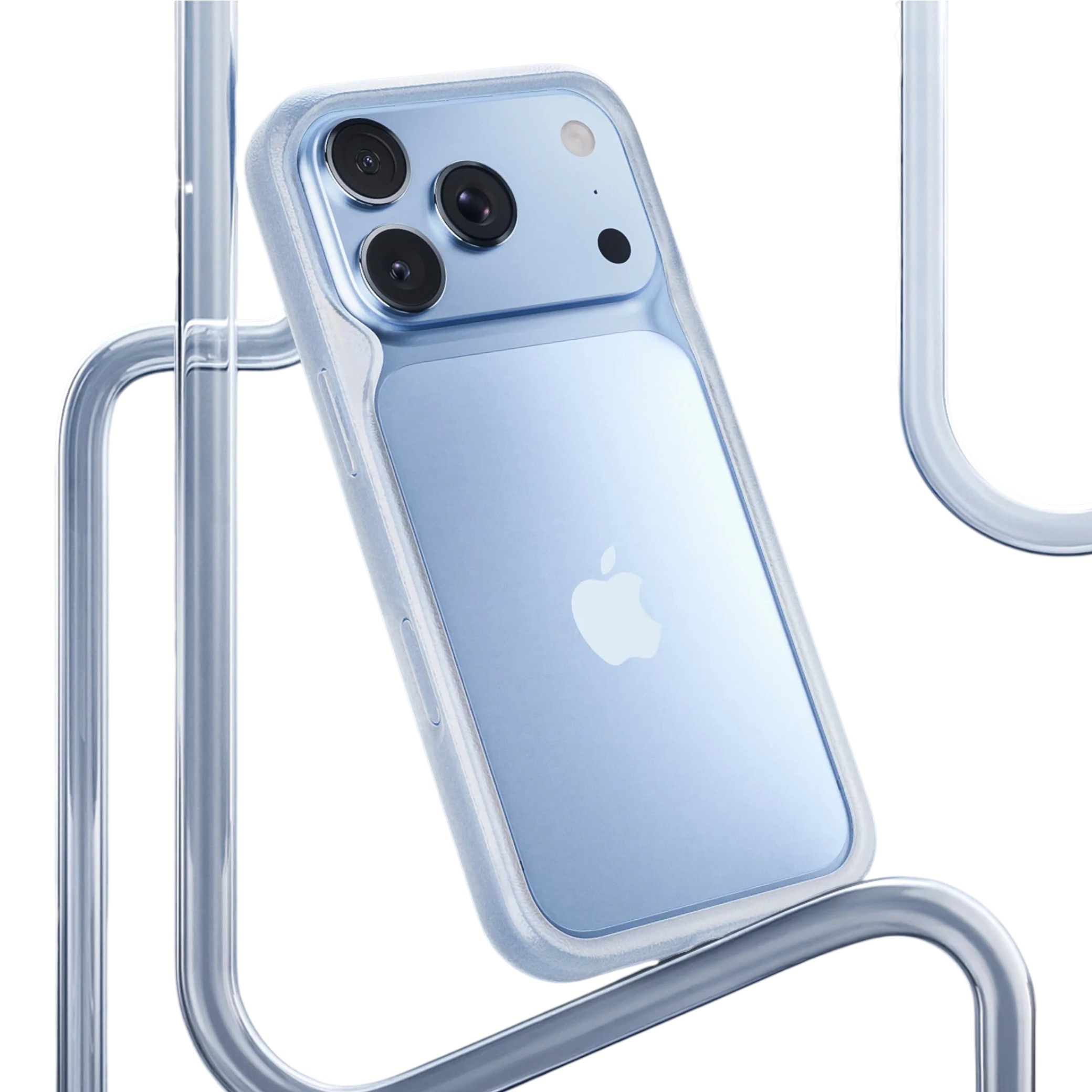 Husă RHINOSHIELD Bumper pentru iPhone 17, transparent mat