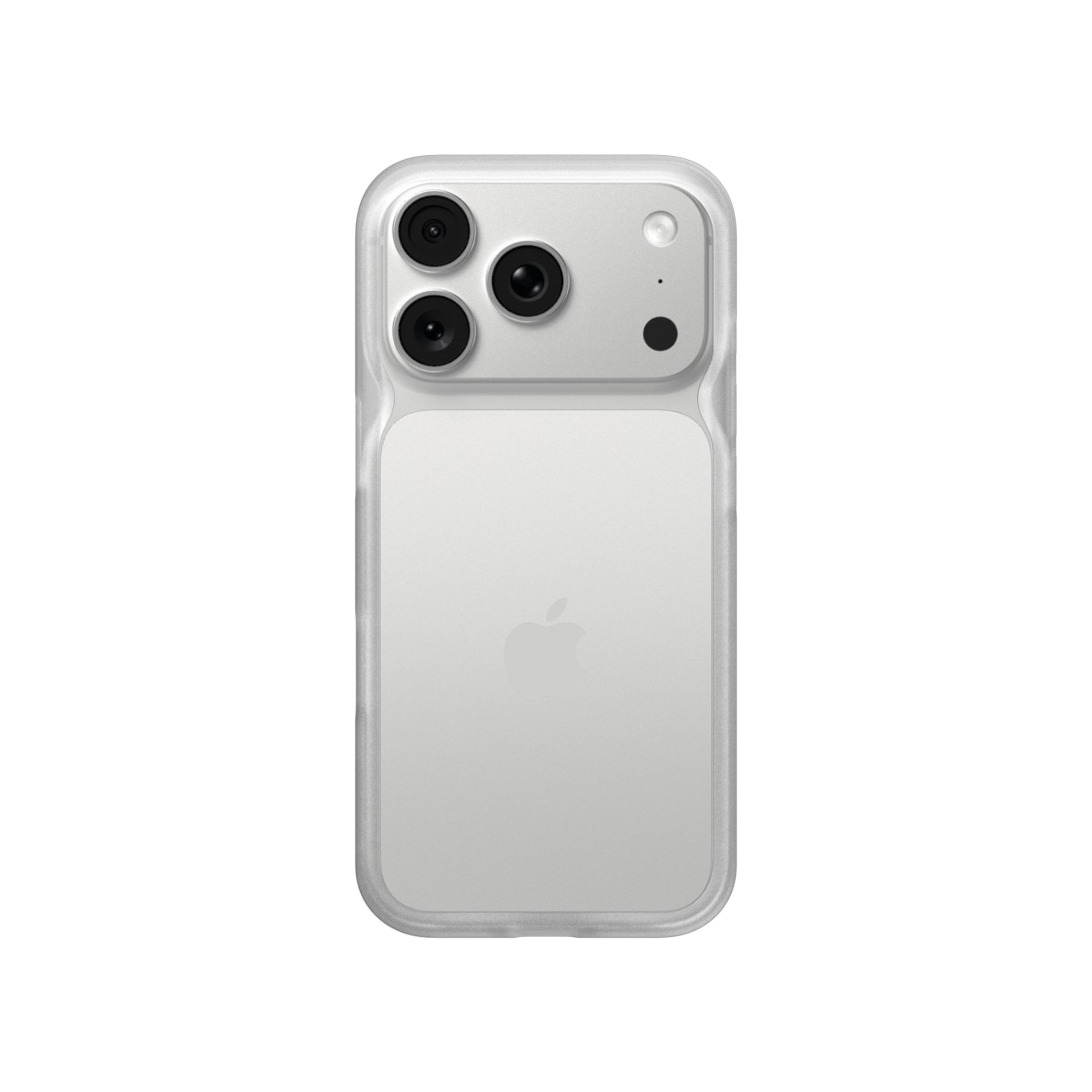 Husă RHINOSHIELD Bumper pentru iPhone 17 Pro / iPhone 18 Pro, transparent mat