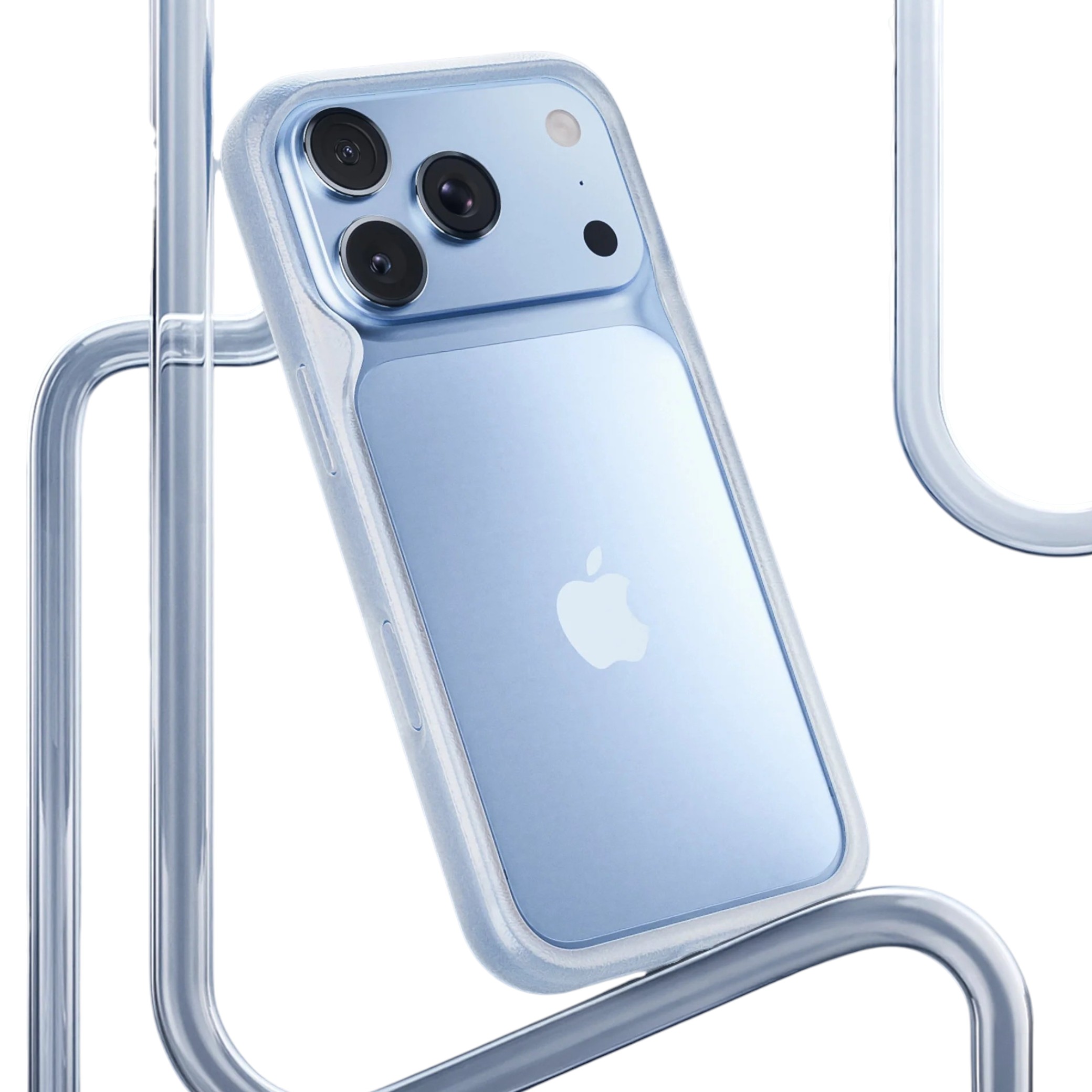 Husă RHINOSHIELD Bumper pentru iPhone 17 Pro / iPhone 18 Pro, transparent mat