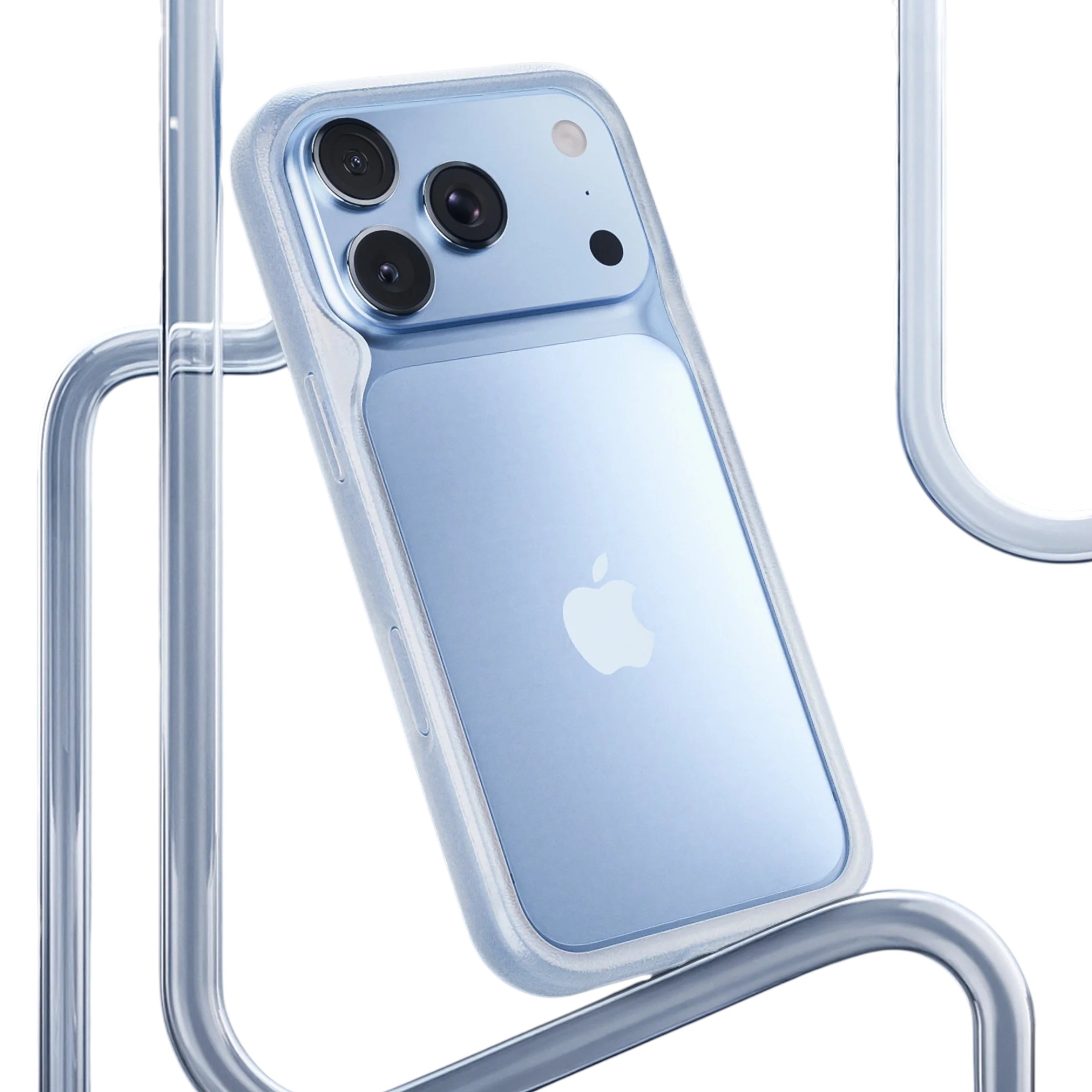 Husă RHINOSHIELD Bumper pentru iPhone 17 Pro Max / iPhone 18 Pro Max, transparent mat