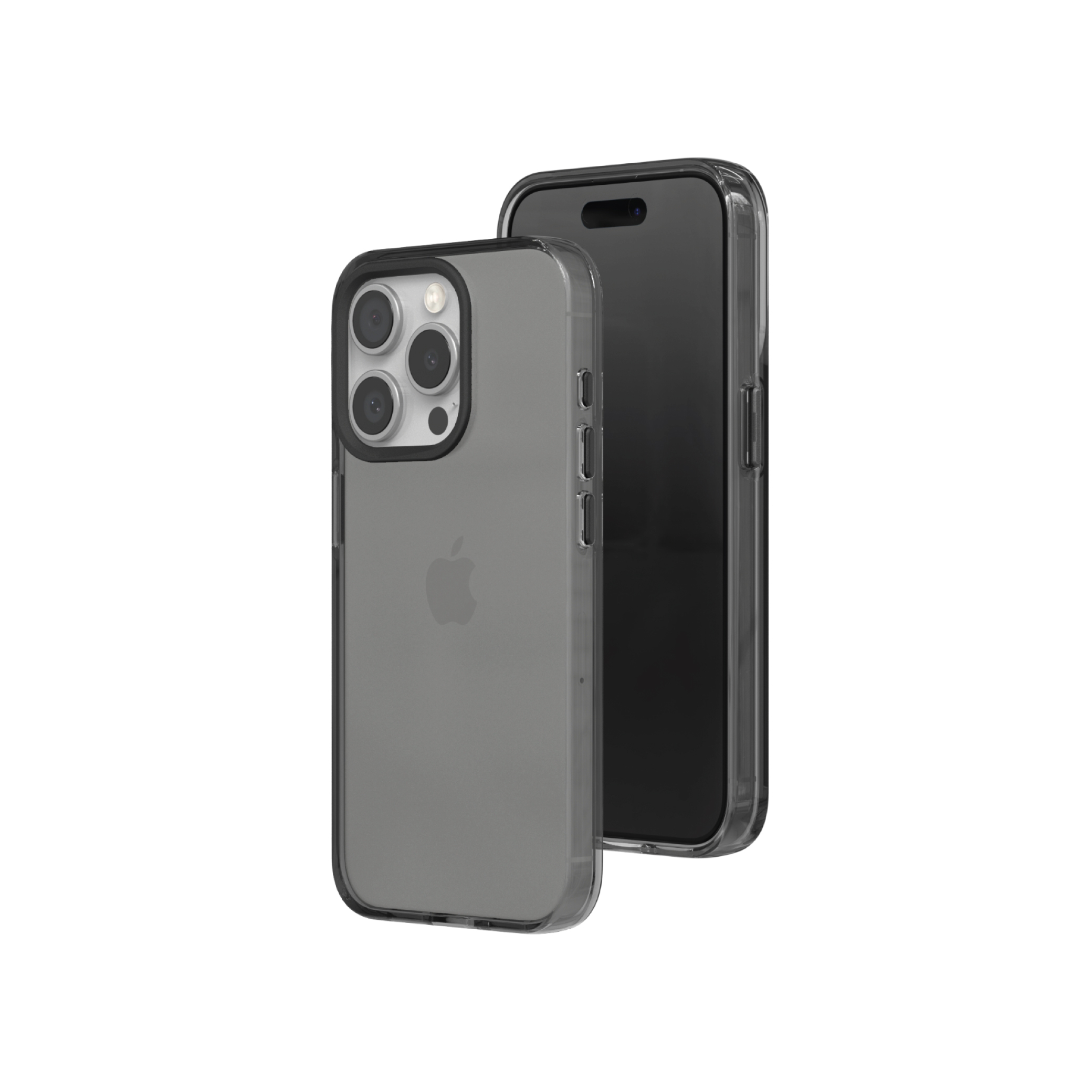 Husă RHINOSHIELD JellyTint pentru iPhone 15 Pro, negru