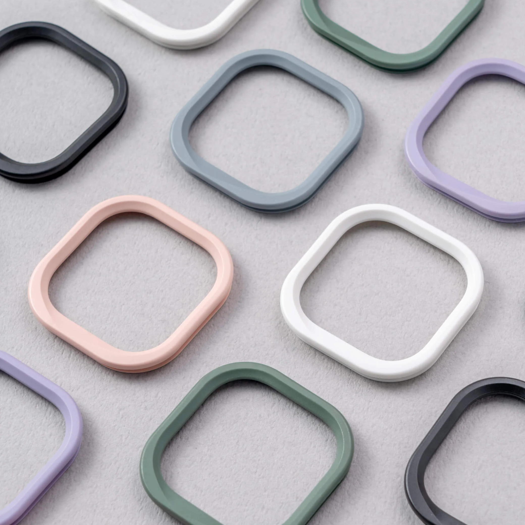 Ramă cameră pentru husă RHINOSHIELD pentru iPhone 16e, verde alge