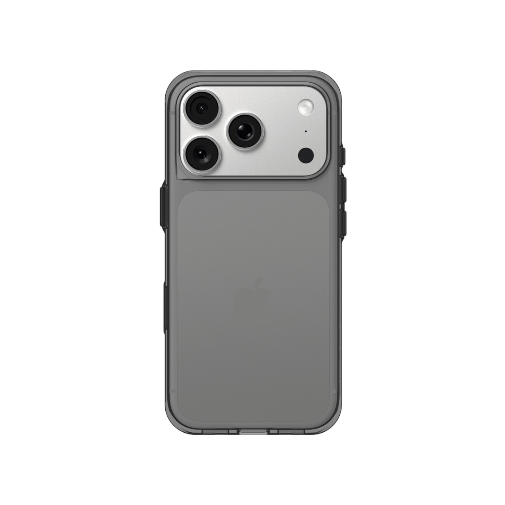 Husă RHINOSHIELD Clear pentru iPhone 17 Pro / iPhone 18 Pro, cuarț negru