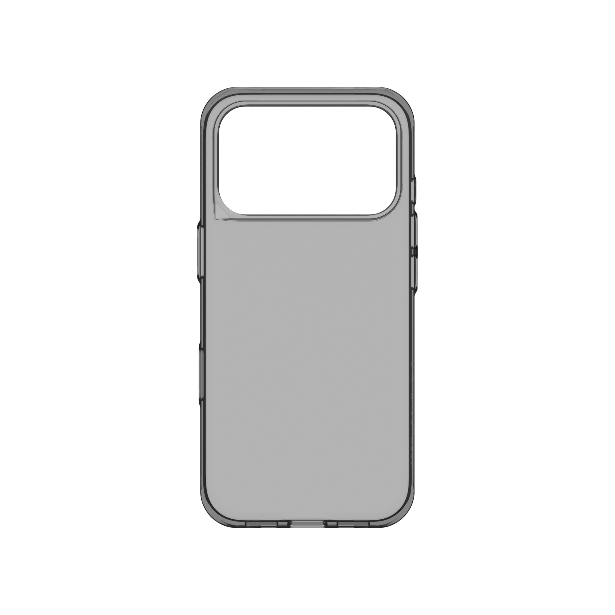 Husă RHINOSHIELD Clear pentru iPhone 17 Pro / iPhone 18 Pro, cuarț negru