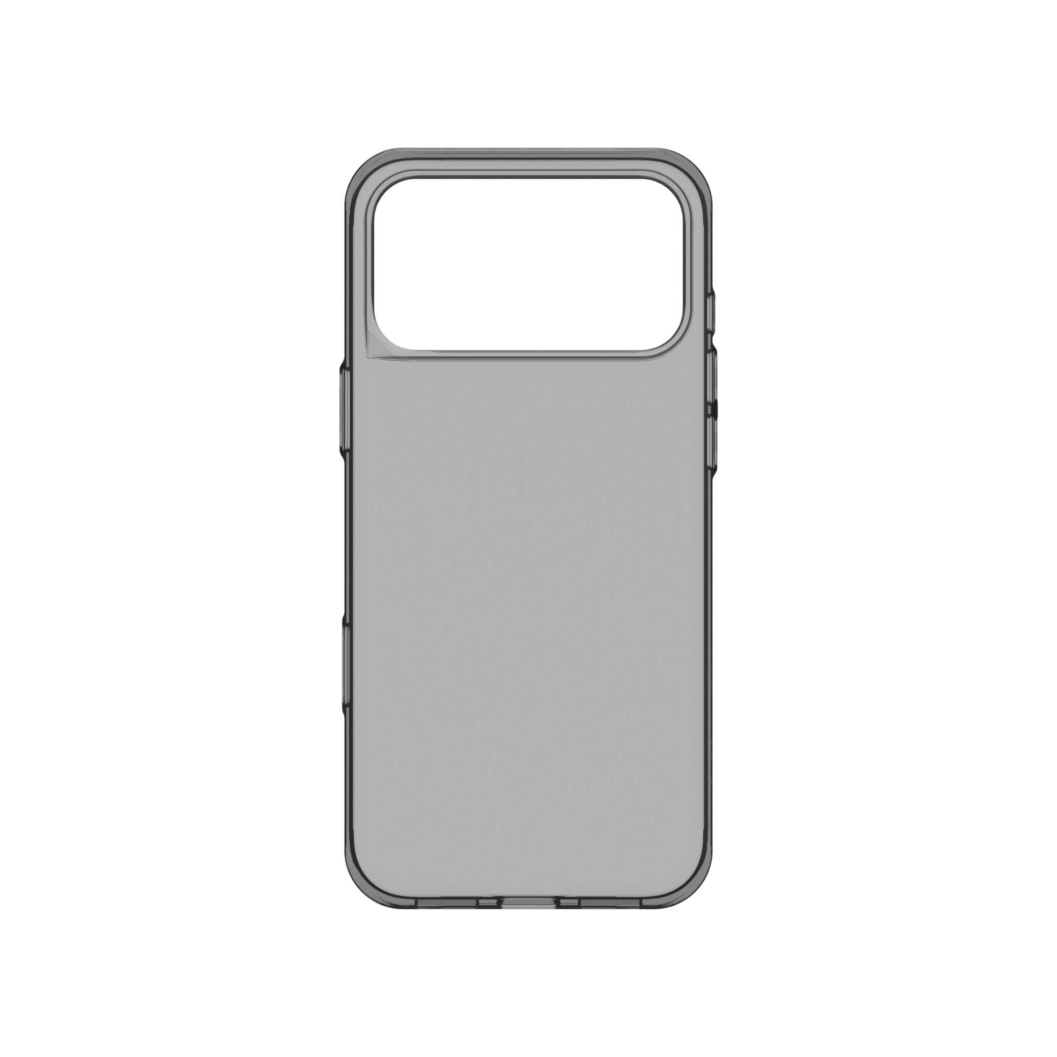 Husă RHINOSHIELD Clear pentru iPhone 17 Pro Max / iPhone 18 Pro Max, cuarț negru