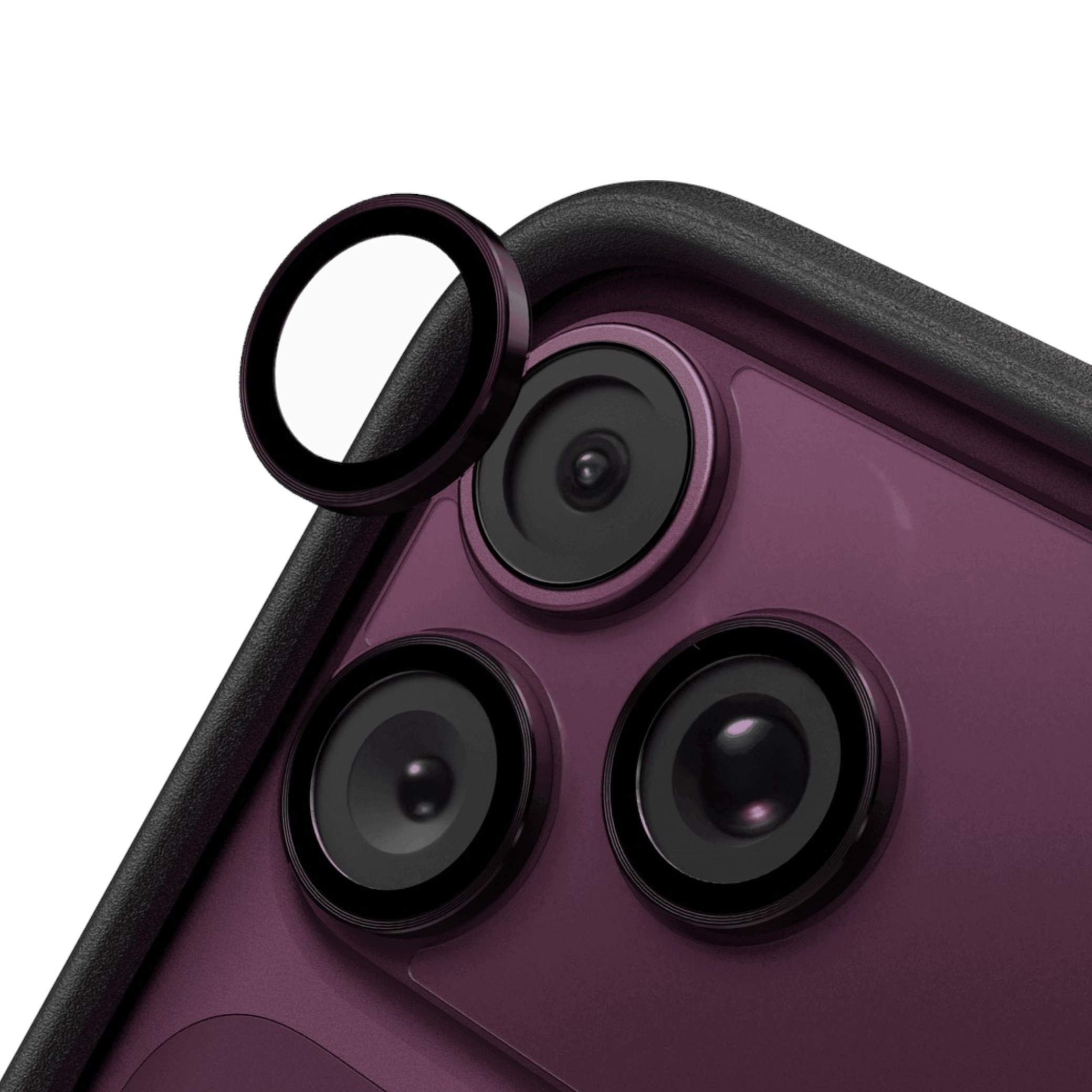 Protecție lentile cameră RHINOSHIELD pentru iPhone 18 Pro Max, mov închis