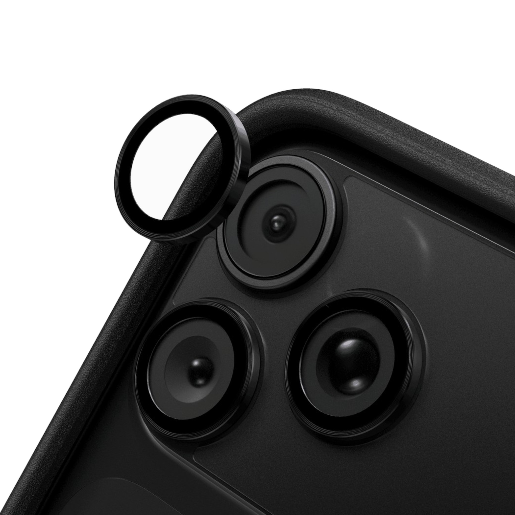 Protecție lentile cameră RHINOSHIELD pentru iPhone 18 Pro Max, negru