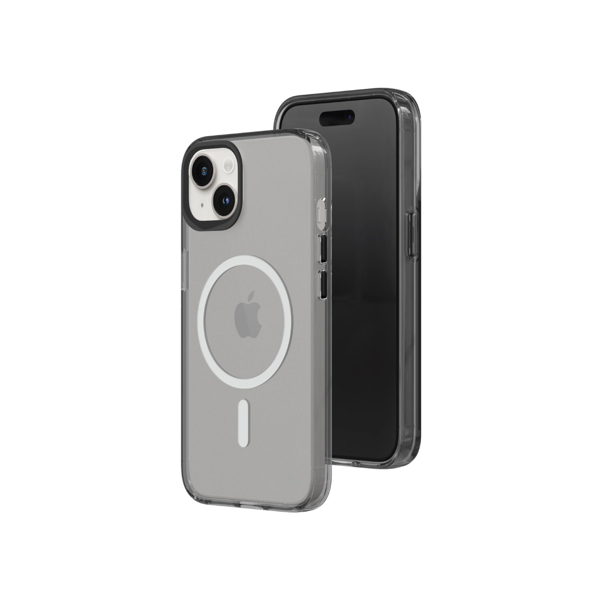 Husă RHINOSHIELD JellyTint MagSafe pentru iPhone 13 / iPhone 14, negru
