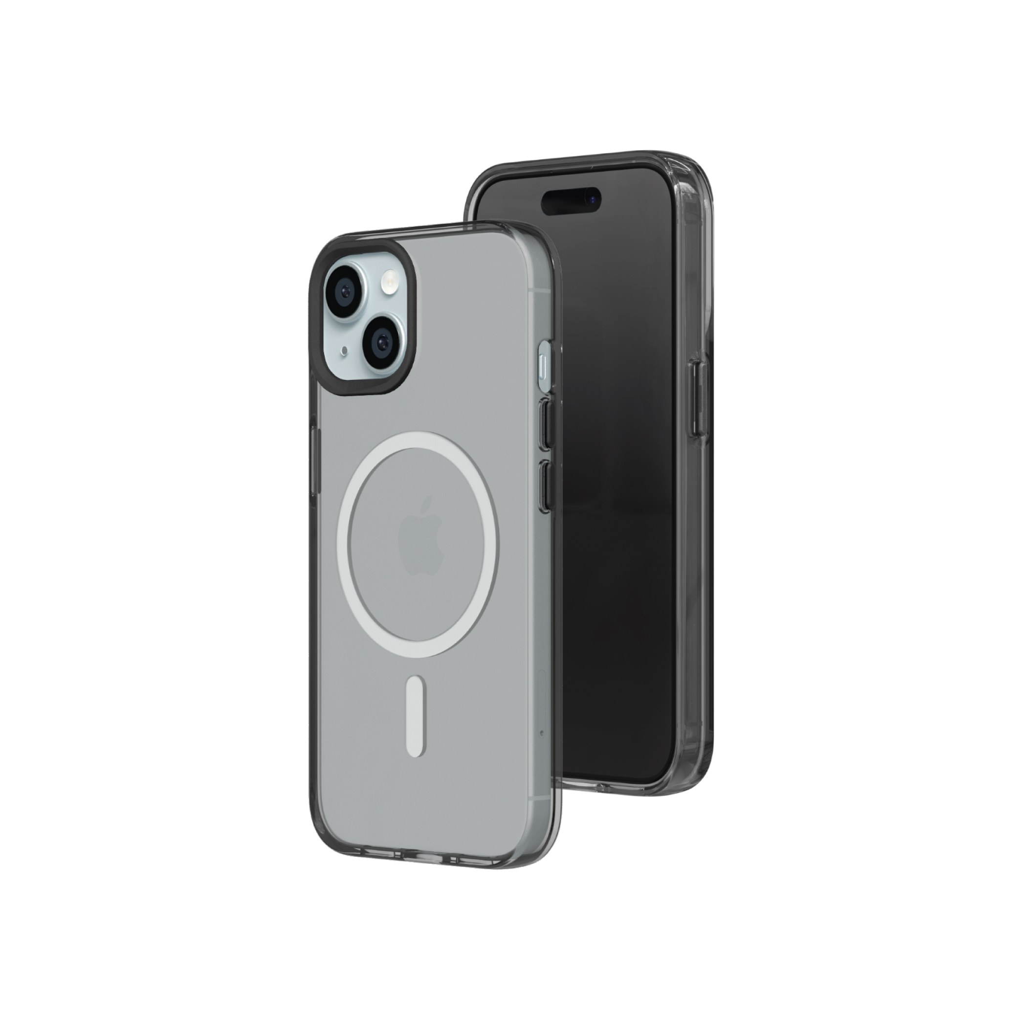 Husă RHINOSHIELD JellyTint MagSafe pentru iPhone 15, negru