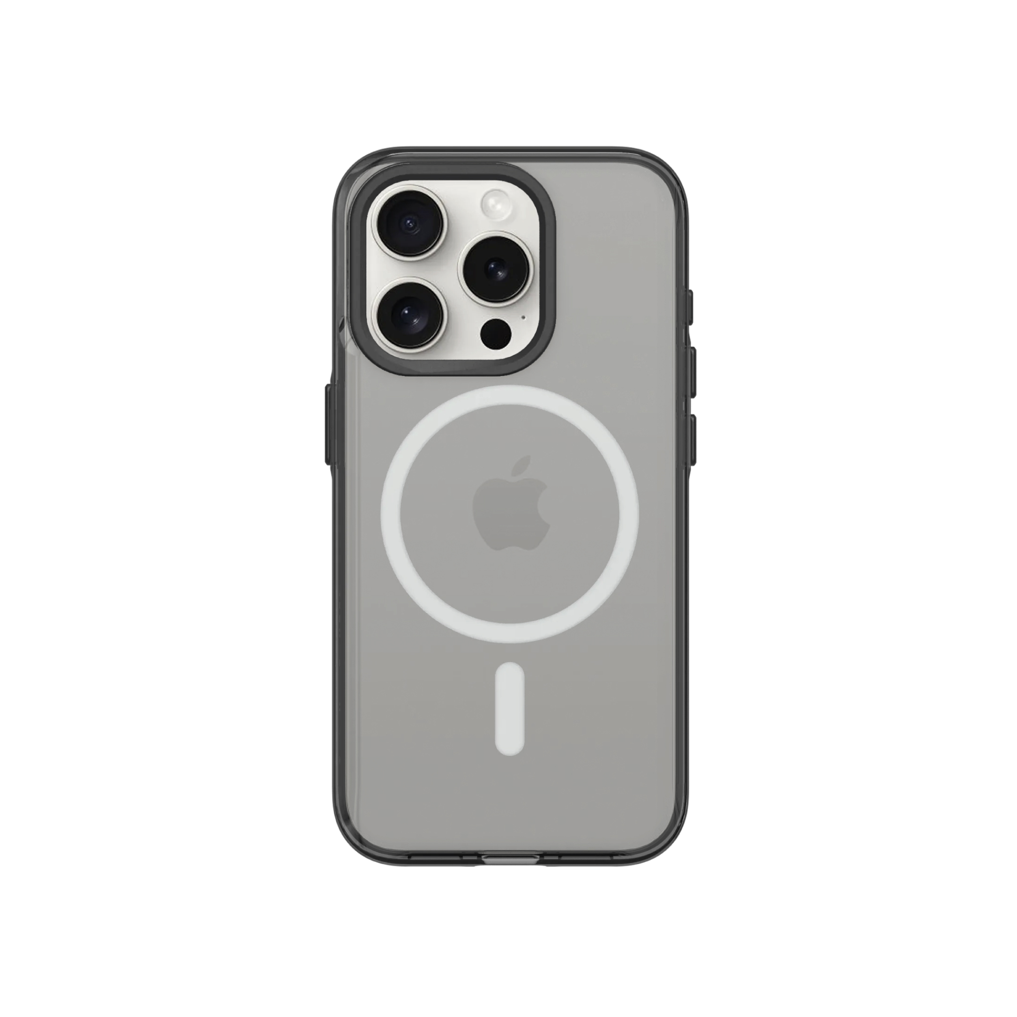 Husă RHINOSHIELD JellyTint MagSafe pentru iPhone 15 Pro Max, negru