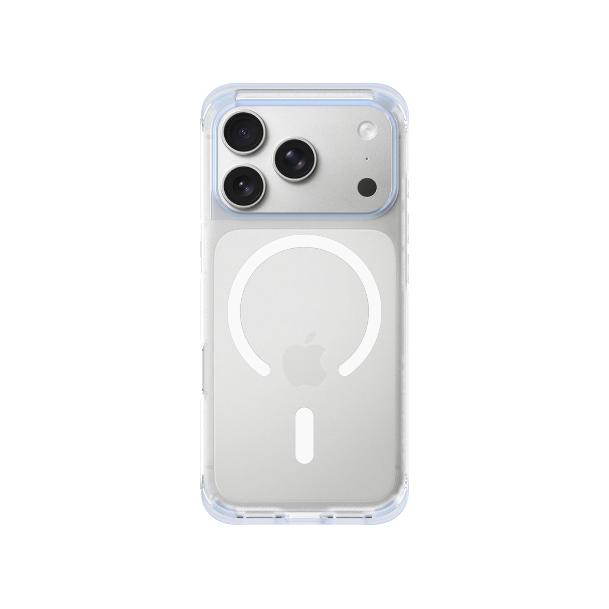 RHINOSHIELD ClearX MagSafe Case for iPhone 17 Pro Max / iPhone 18 Pro Max, Glacier