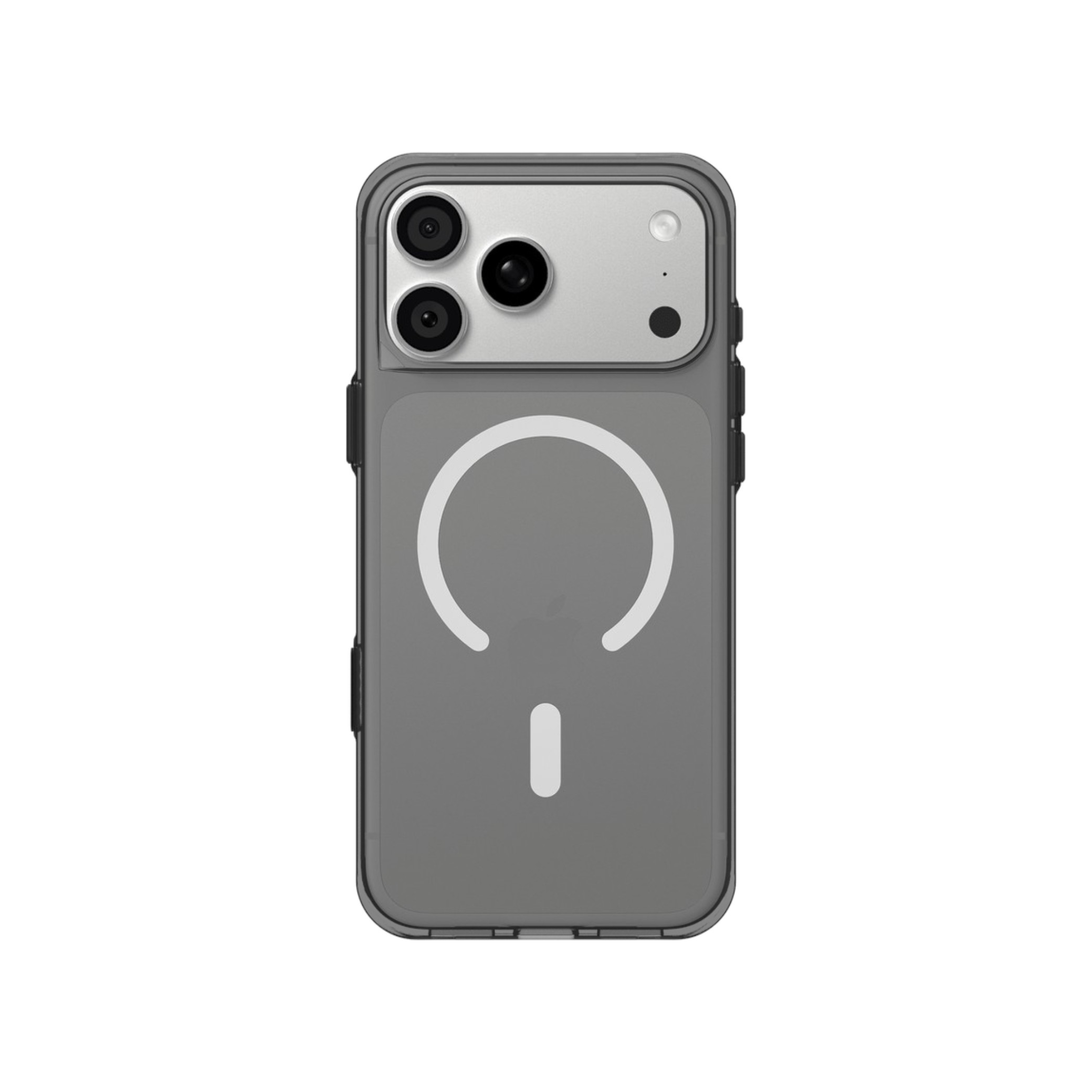 Husă RHINOSHIELD Clear MagSafe pentru iPhone 17 Pro Max / iPhone 18 Pro Max, cuarț negru