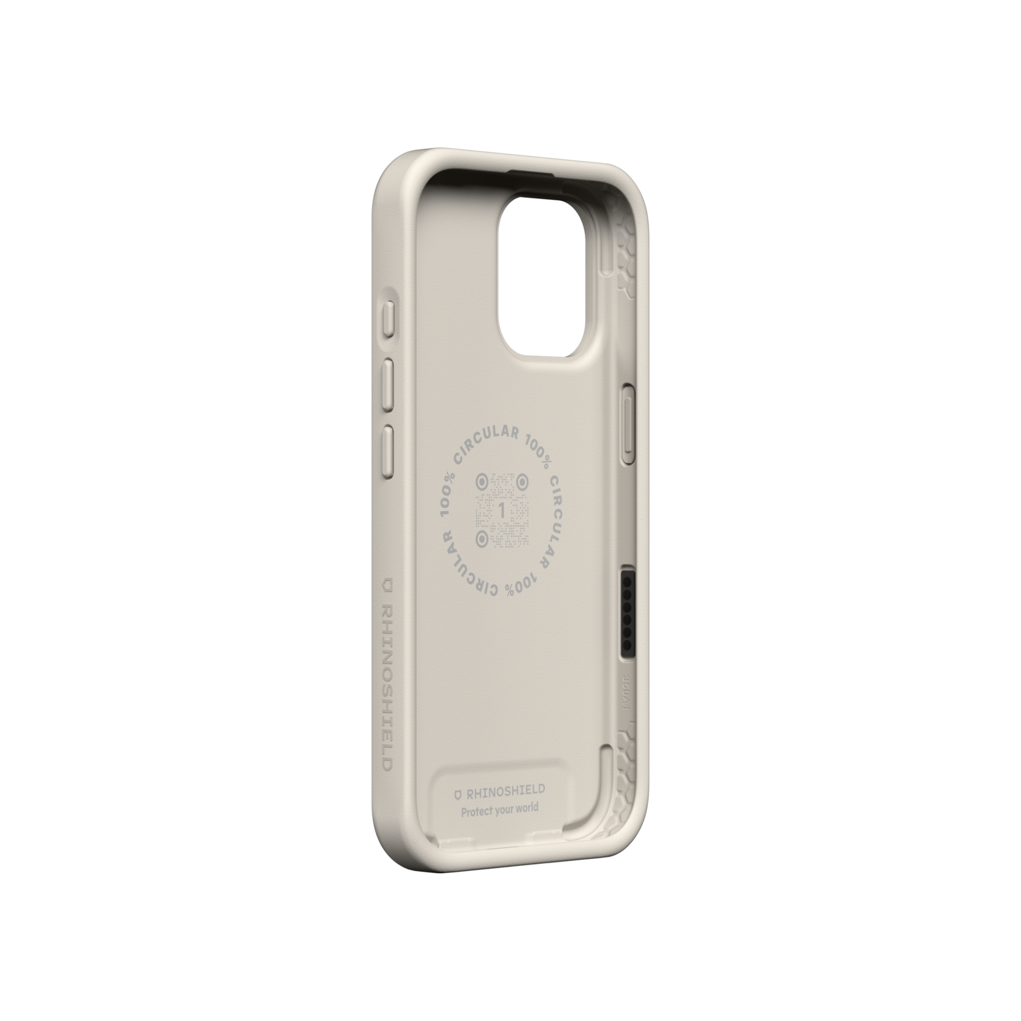 RHINOSHIELD SolidX MagSafe Case for iPhone 15 Pro, Beige Shell