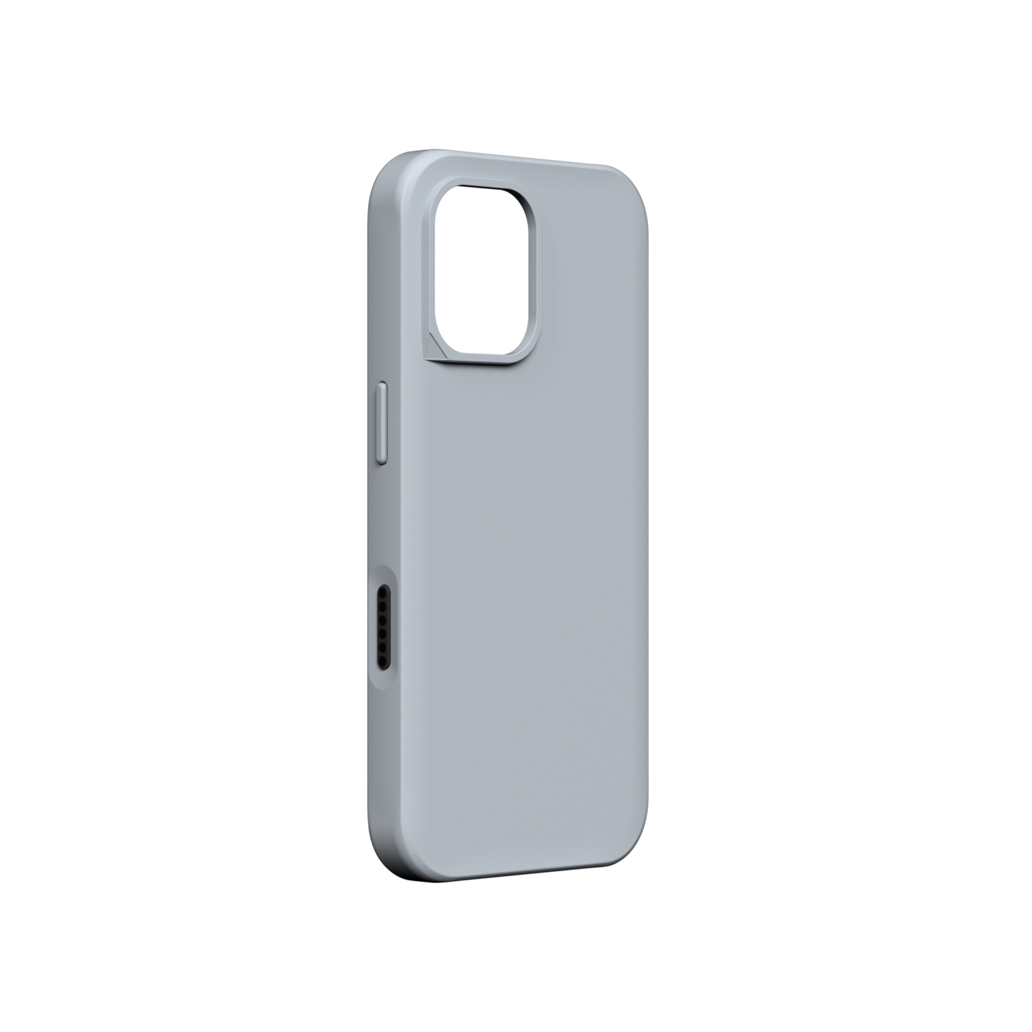 Husă RHINOSHIELD SolidX MagSafe pentru iPhone 16 Plus, gri argintiu
