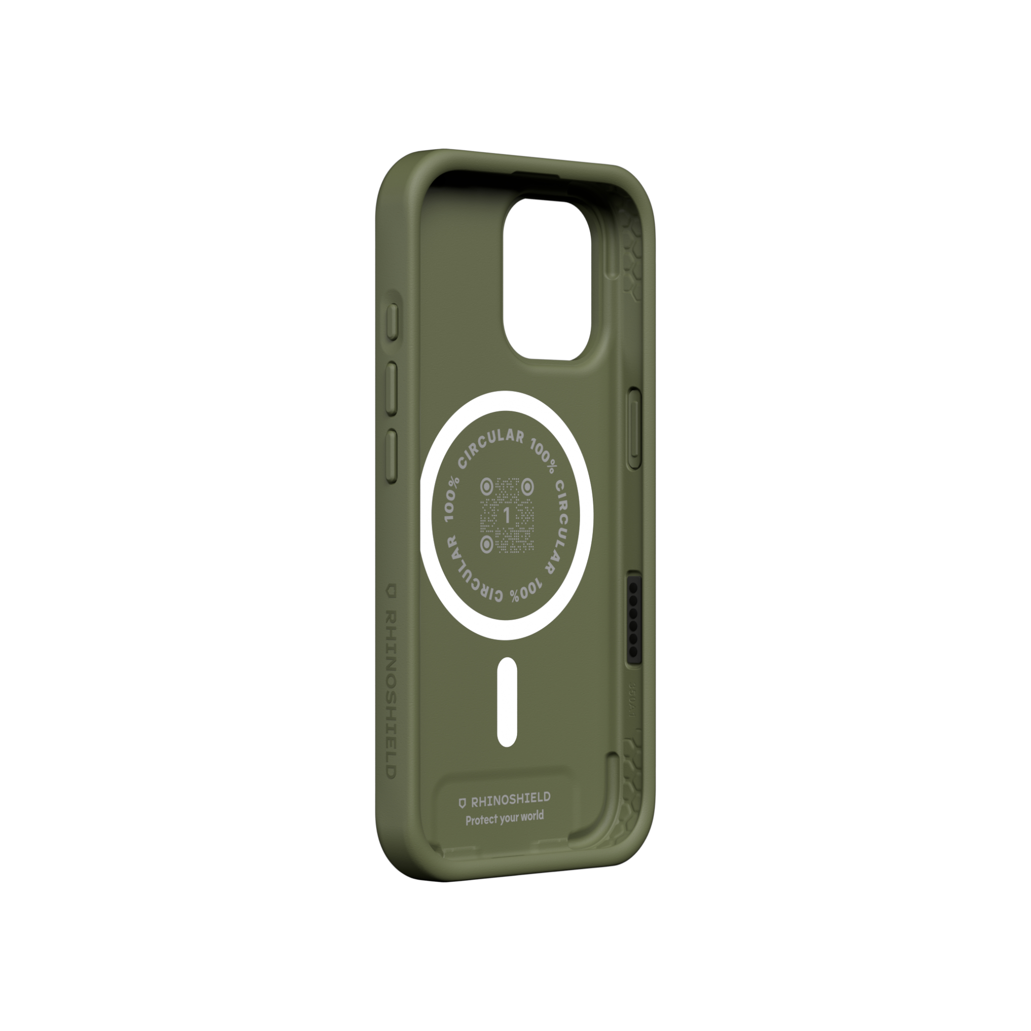 Husă RHINOSHIELD SolidX MagSafe pentru iPhone 16 Plus, verde alge
