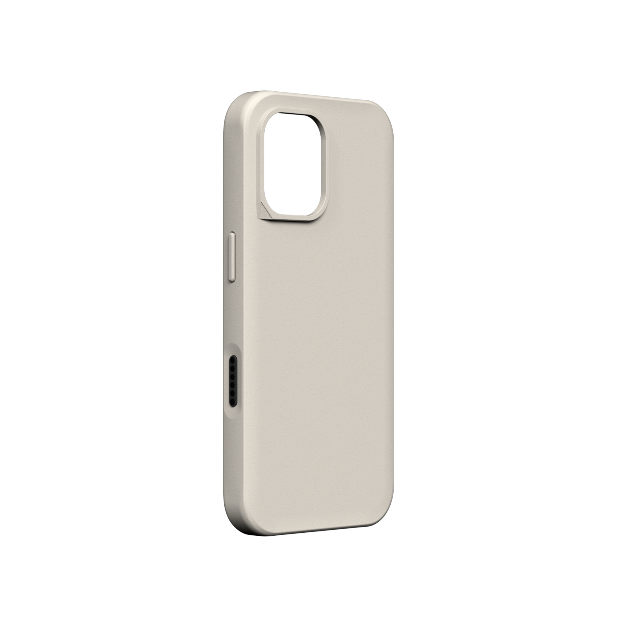 Husă RHINOSHIELD SolidX MagSafe pentru iPhone 16 Pro, bej scoică