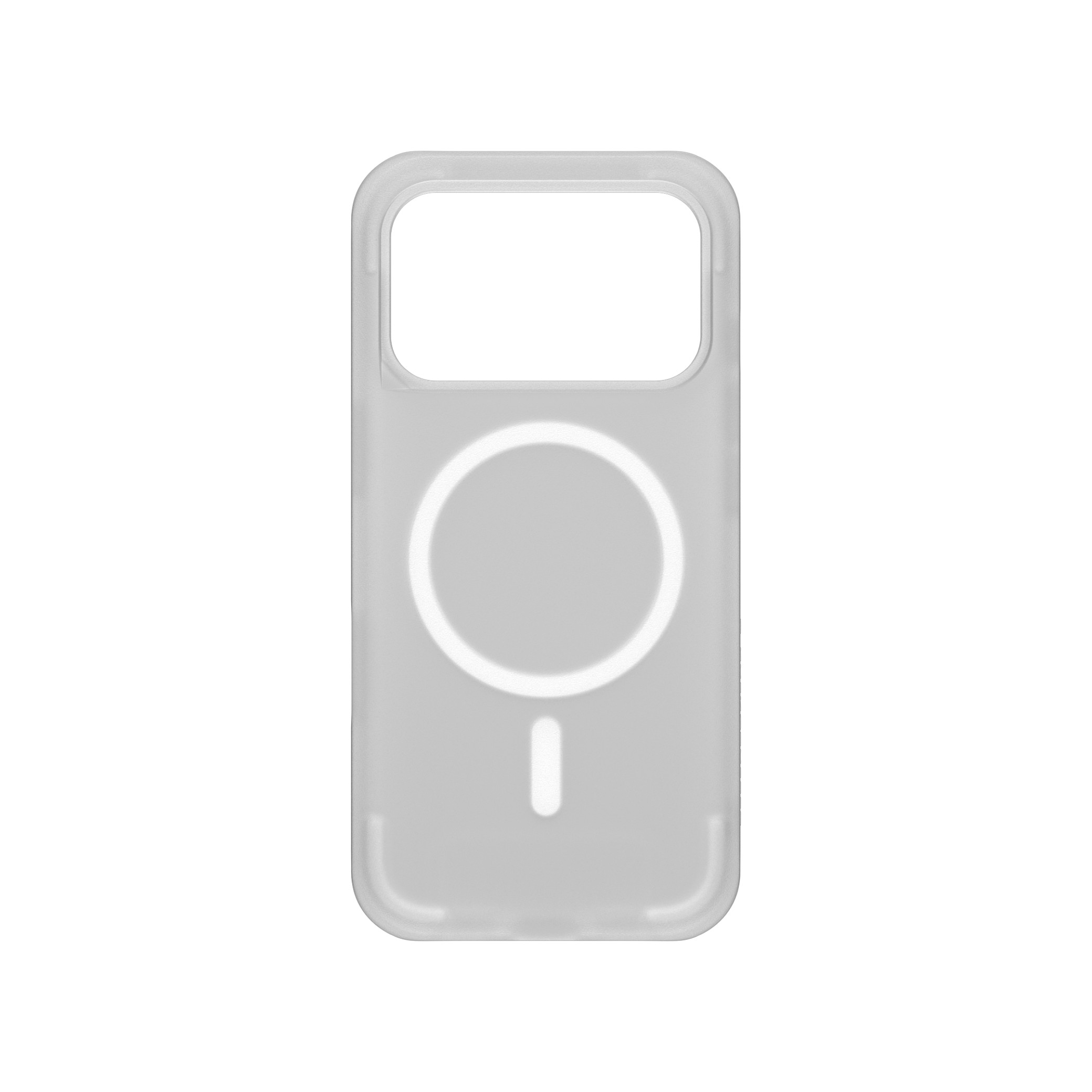 Husă RHINOSHIELD SolidX MagSafe pentru iPhone 17 Pro / iPhone 18 Pro, transparent mat