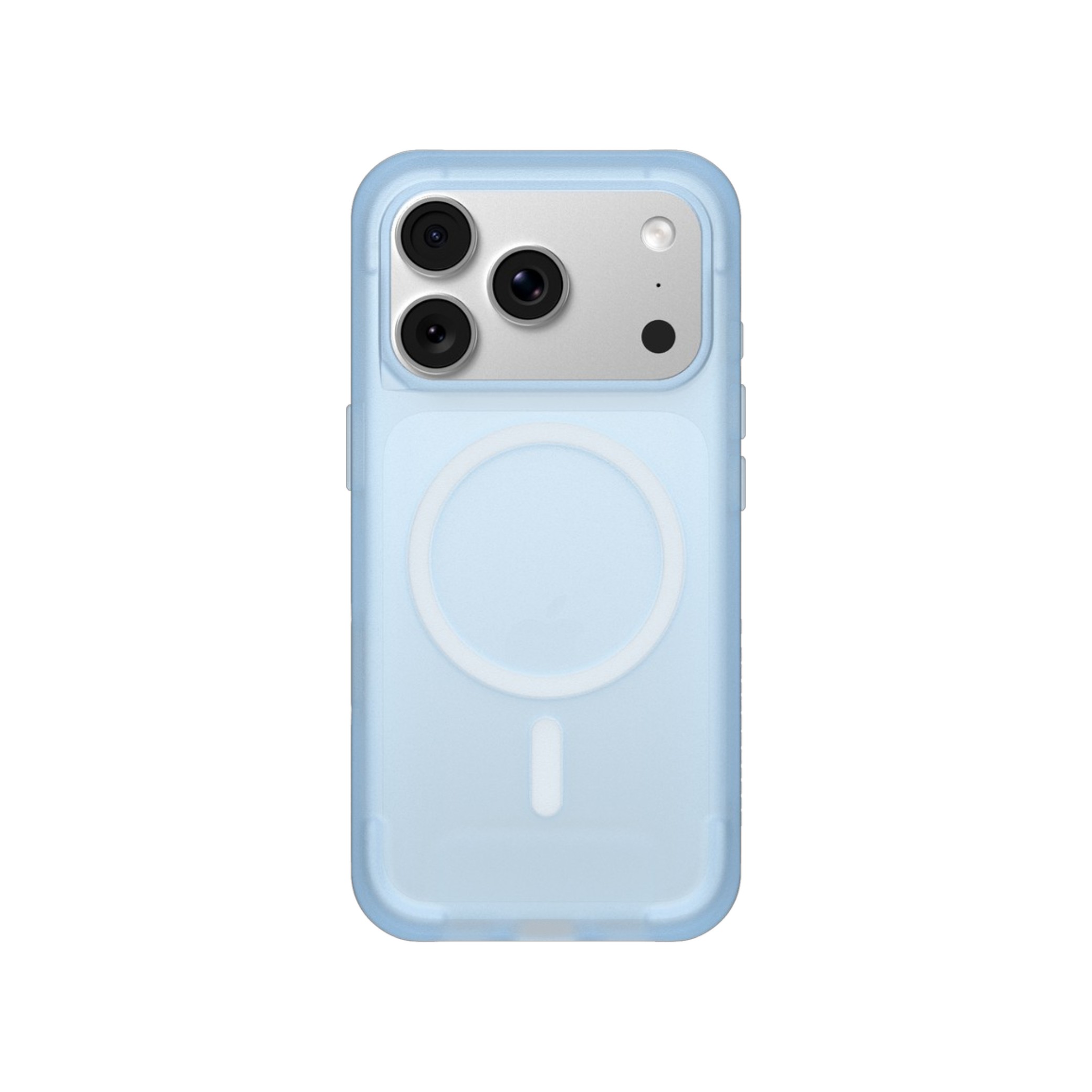 Husă RHINOSHIELD SolidX MagSafe pentru iPhone 17 Pro / iPhone 18 Pro, albastru cer