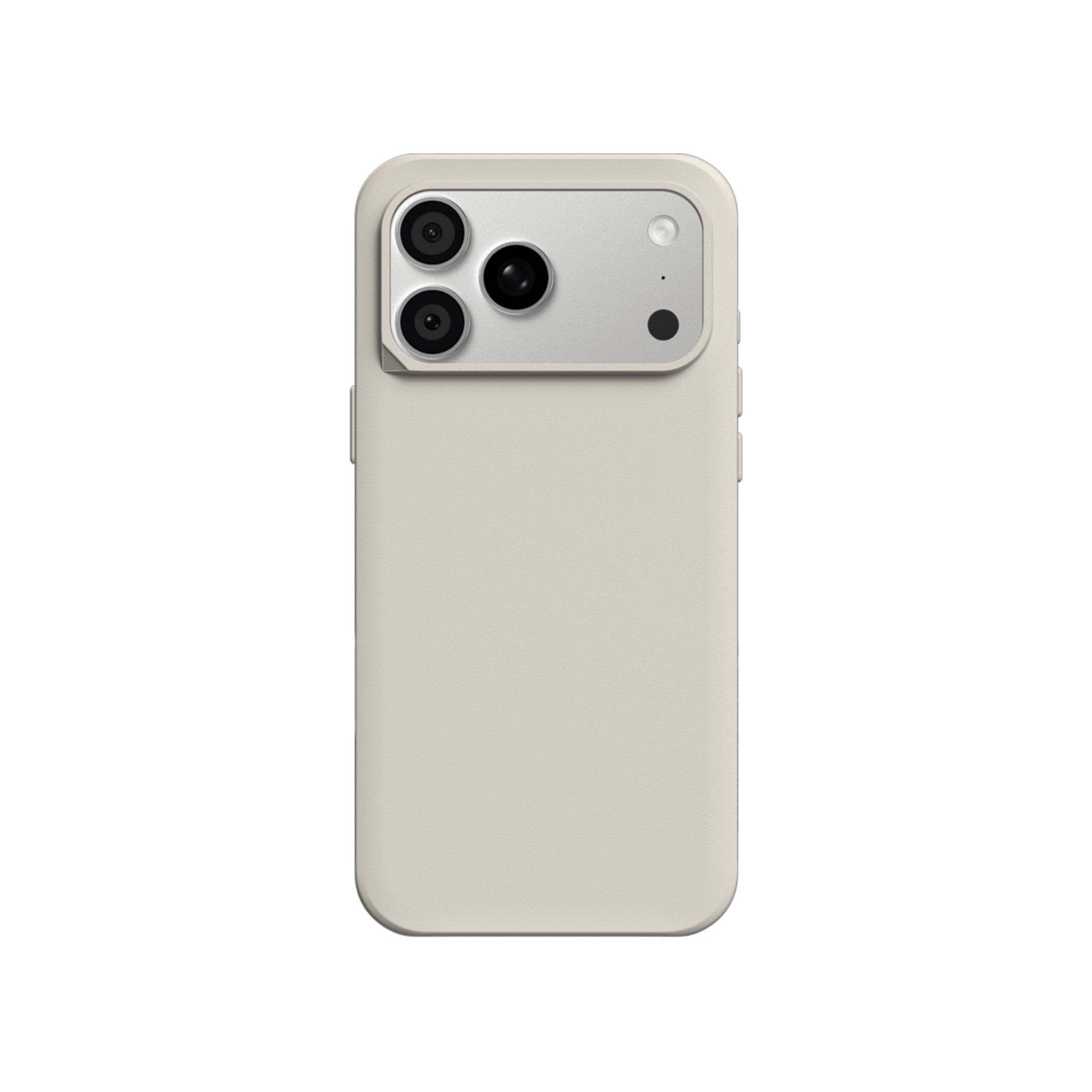 Husă RHINOSHIELD SolidX MagSafe pentru iPhone 17 Pro Max / iPhone 18 Pro Max, bej scoică