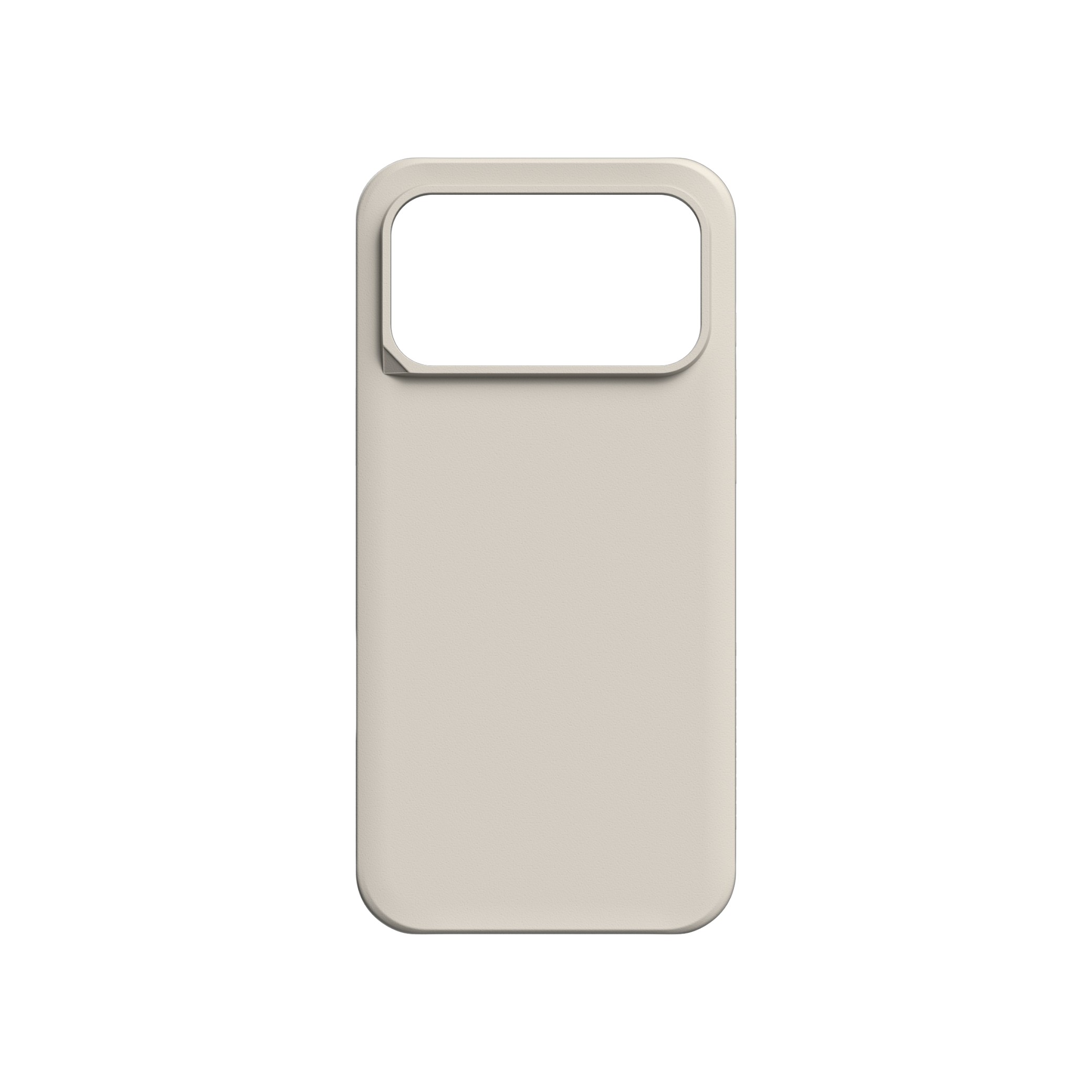Husă RHINOSHIELD SolidX MagSafe pentru iPhone 17 Pro Max / iPhone 18 Pro Max, bej scoică