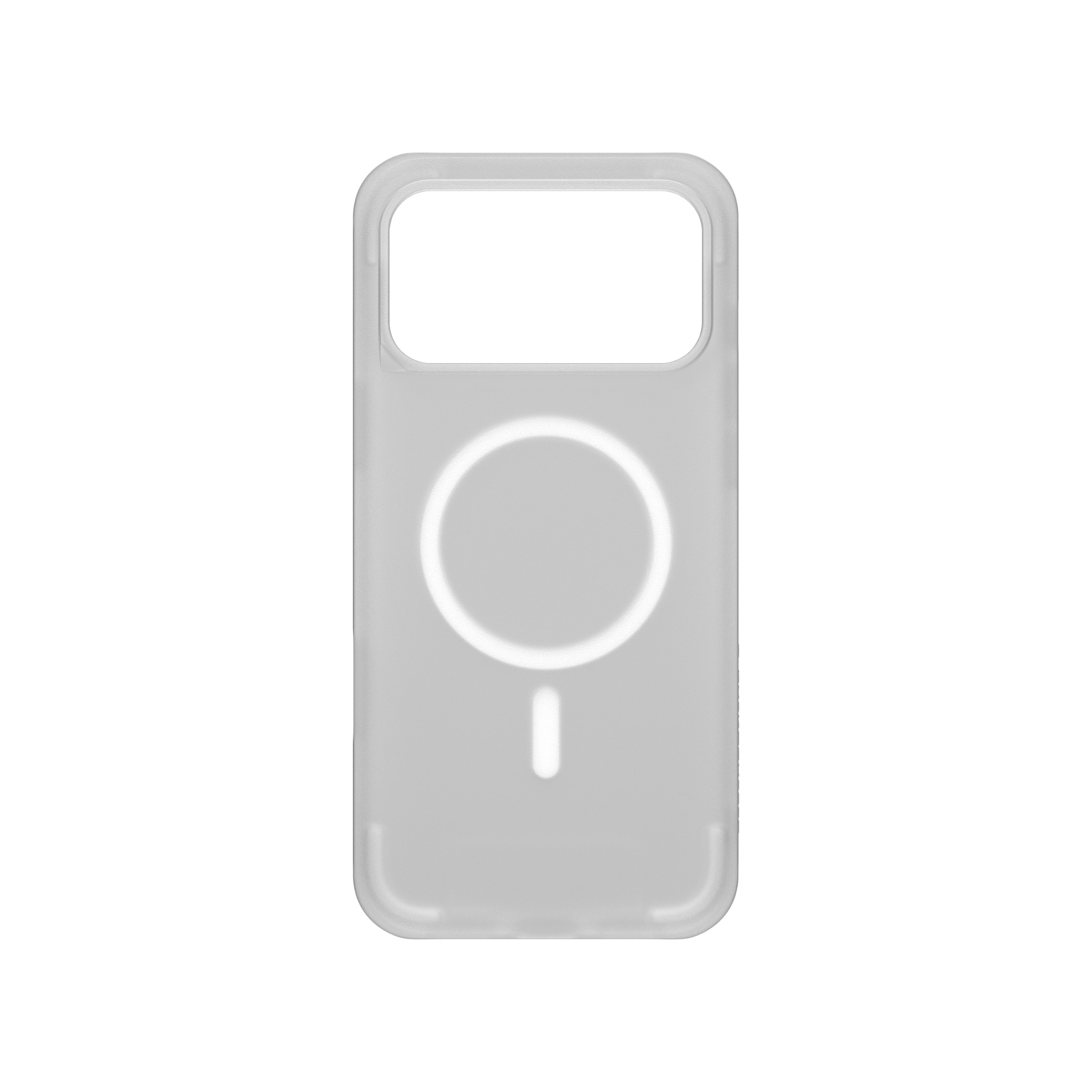 Husă RHINOSHIELD SolidX MagSafe pentru iPhone 17 Pro Max / iPhone 18 Pro Max, transparent mat