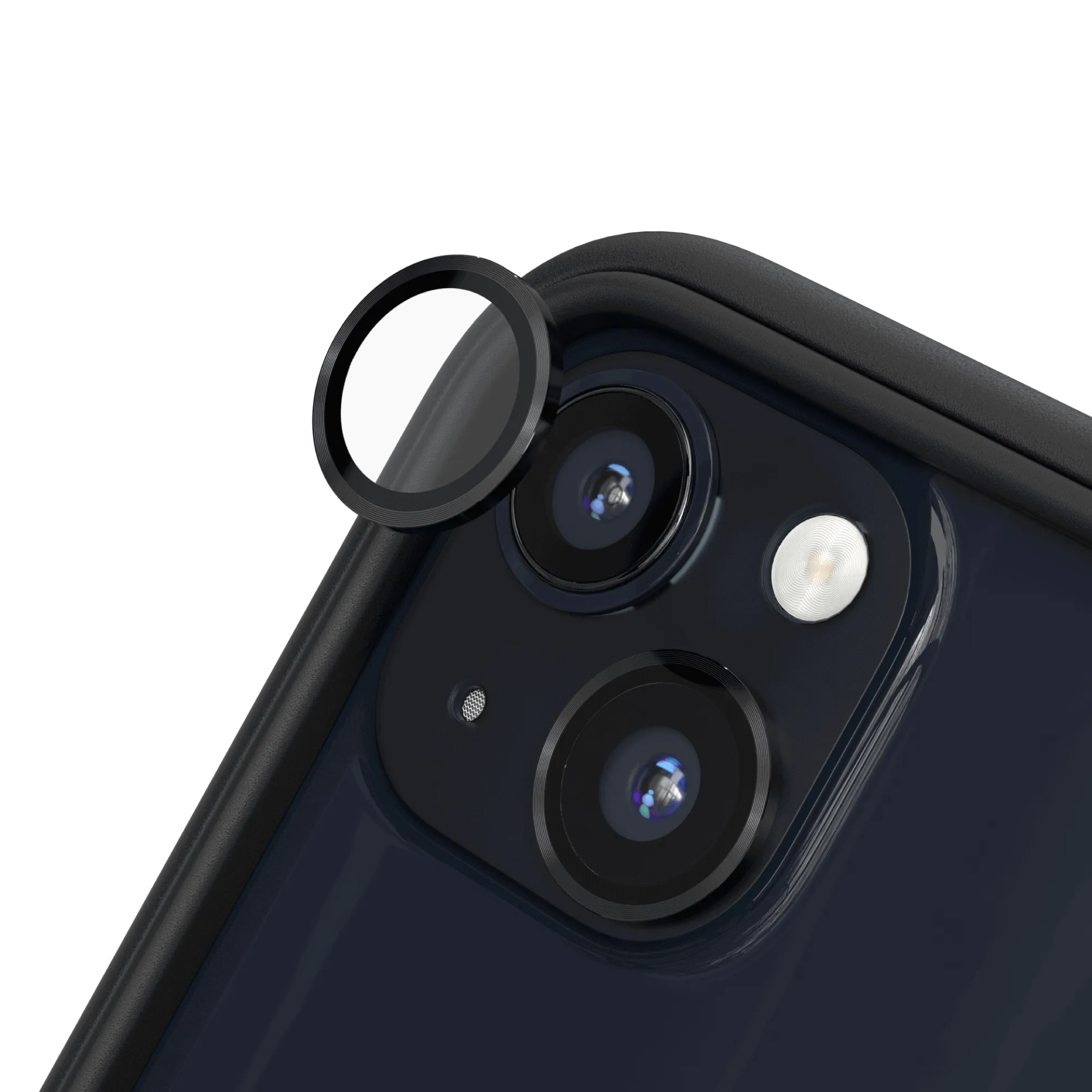 Protecție lentile cameră RHINOSHIELD pentru iPhone 13 / iPhone 13 mini, negru