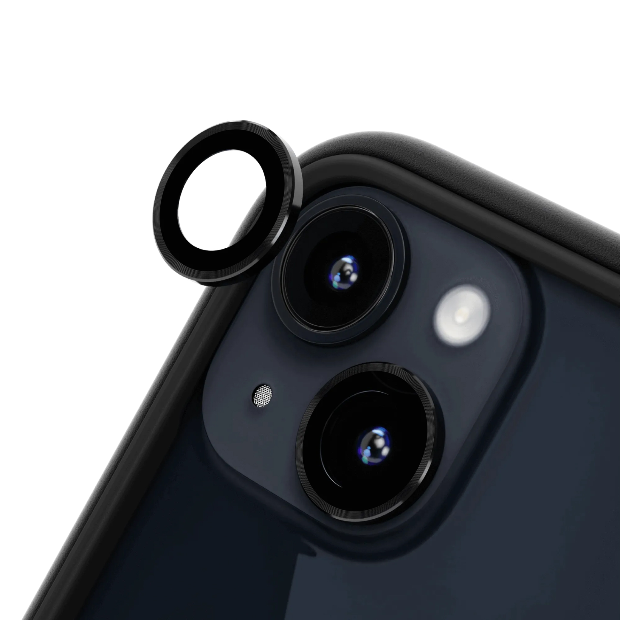 Protecție lentile cameră RHINOSHIELD pentru iPhone 14 / iPhone 14 Plus, negru