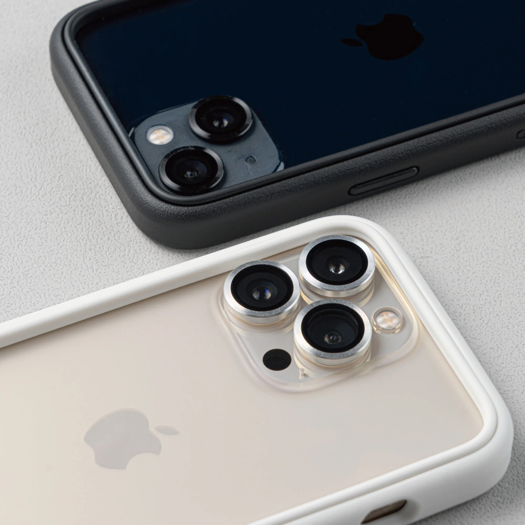 Protecție lentile cameră RHINOSHIELD pentru iPhone 15 / iPhone 15 Plus, negru