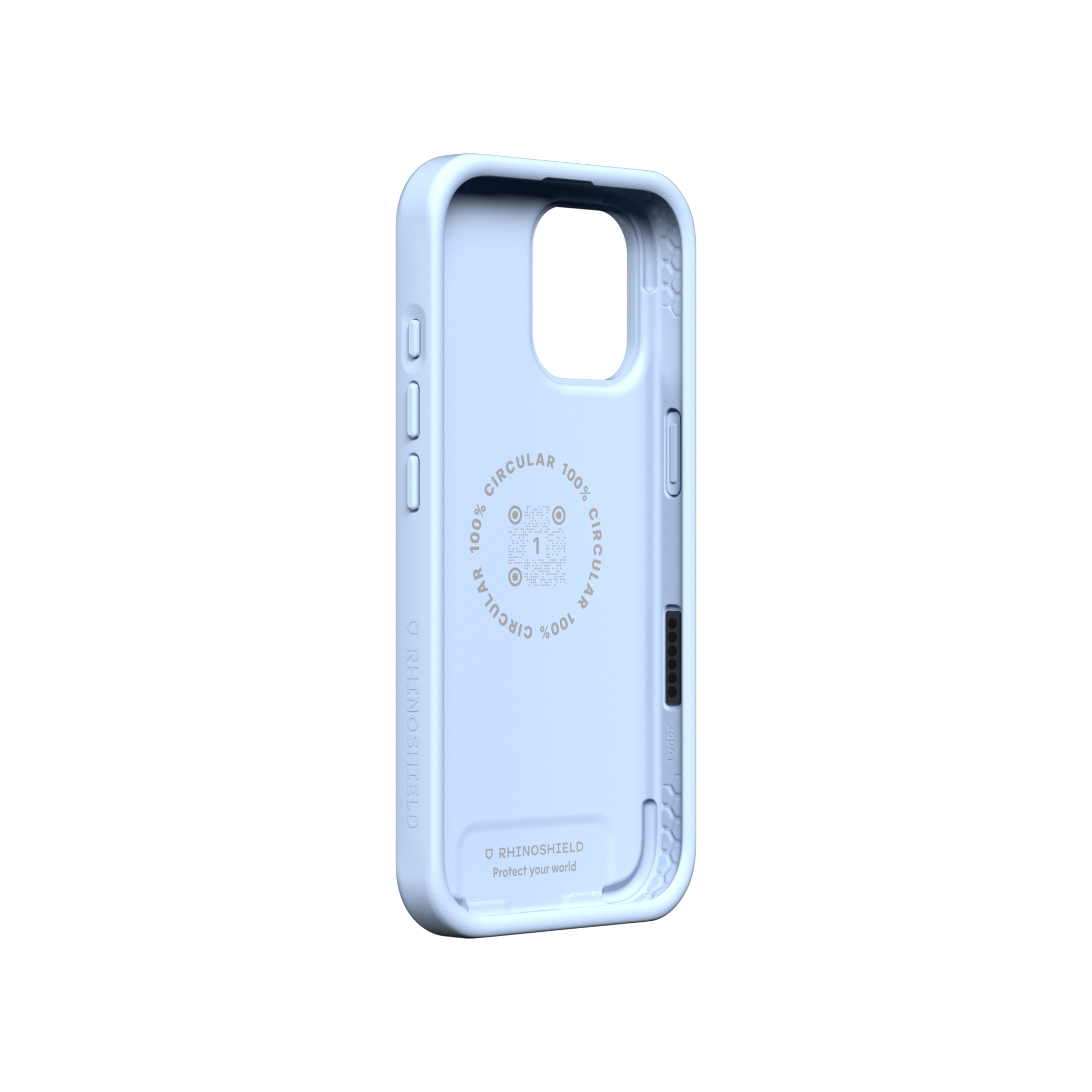 RHINOSHIELD SolidX Case for iPhone 16 Plus, Glacier Blue