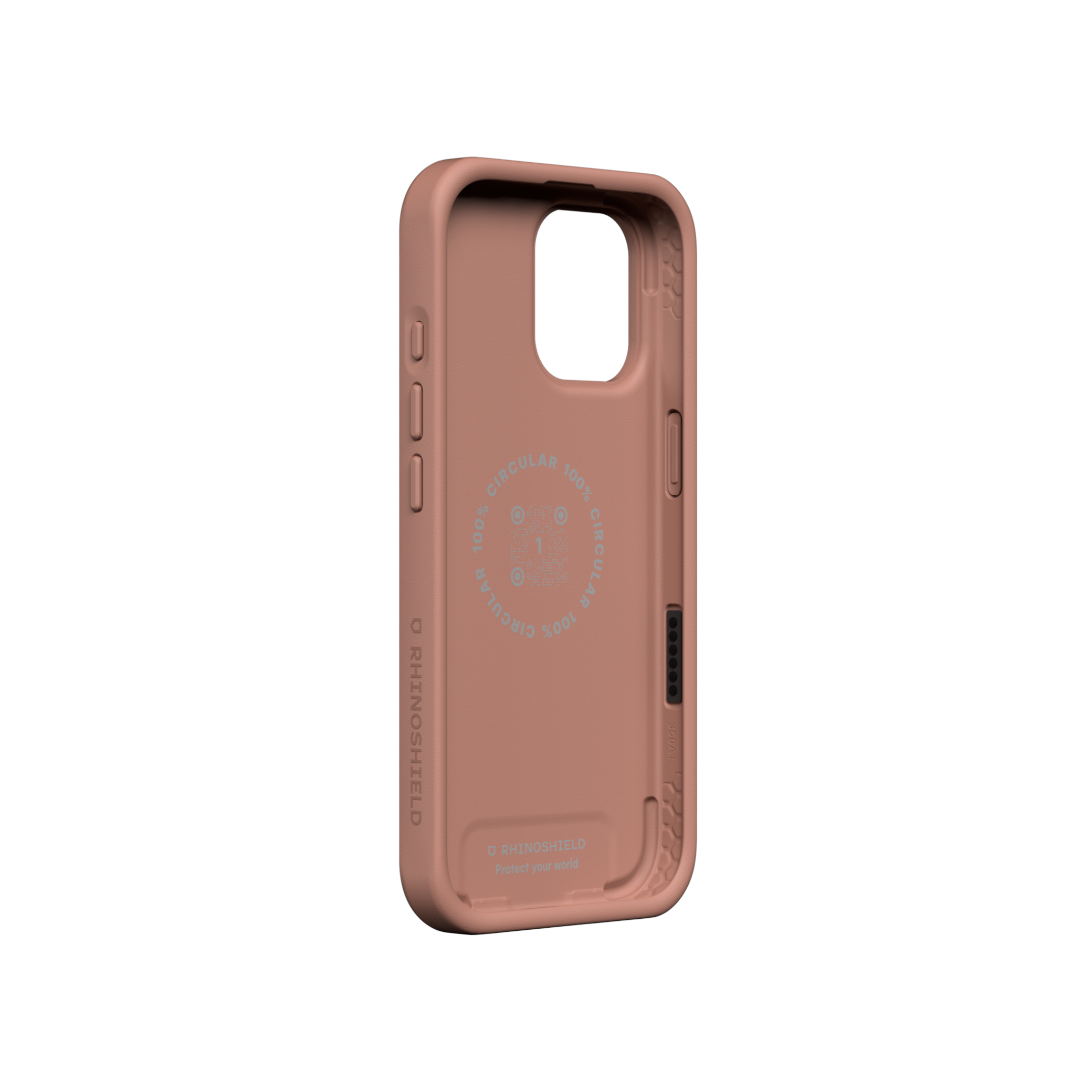 Husă RHINOSHIELD SolidX pentru iPhone 17, roz argilă