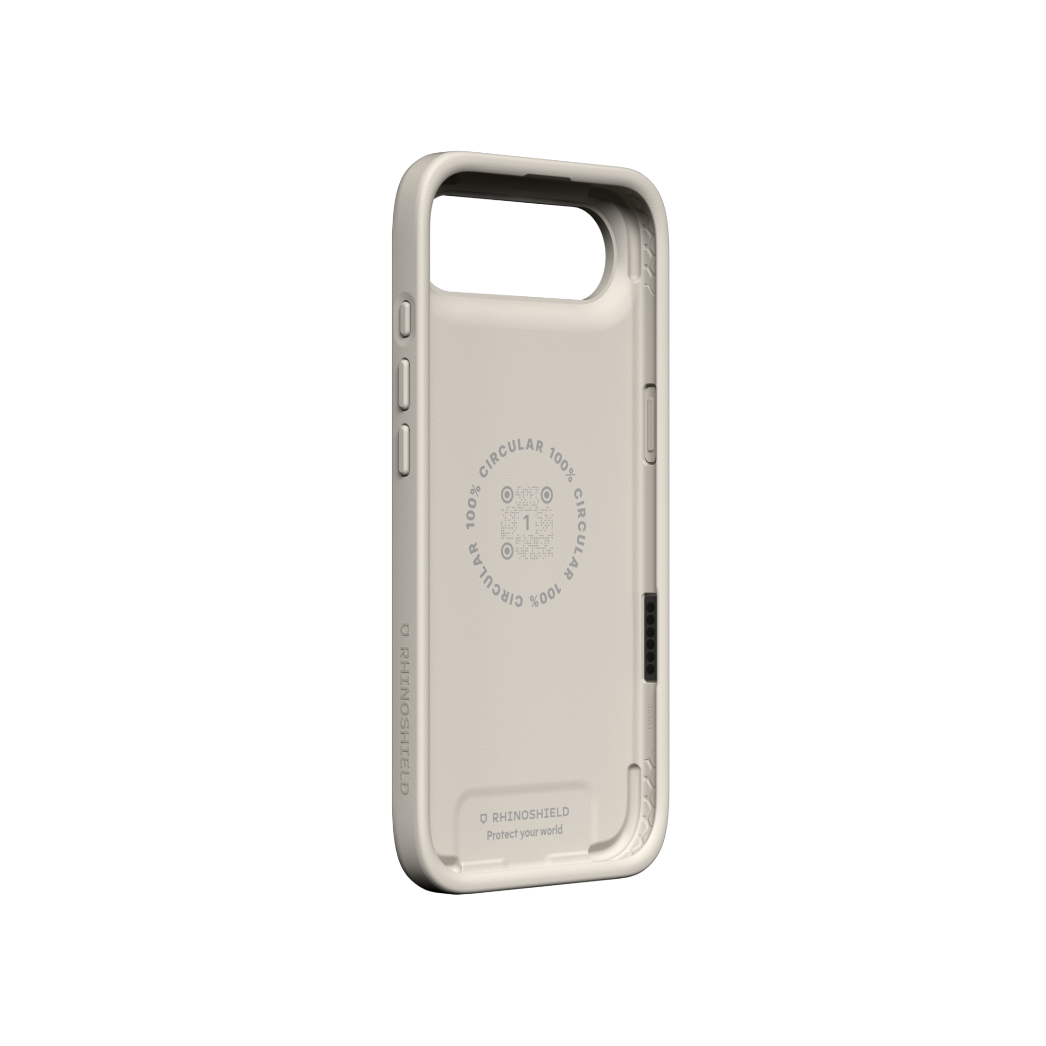 Husă RHINOSHIELD SolidX pentru iPhone Air, bej scoică