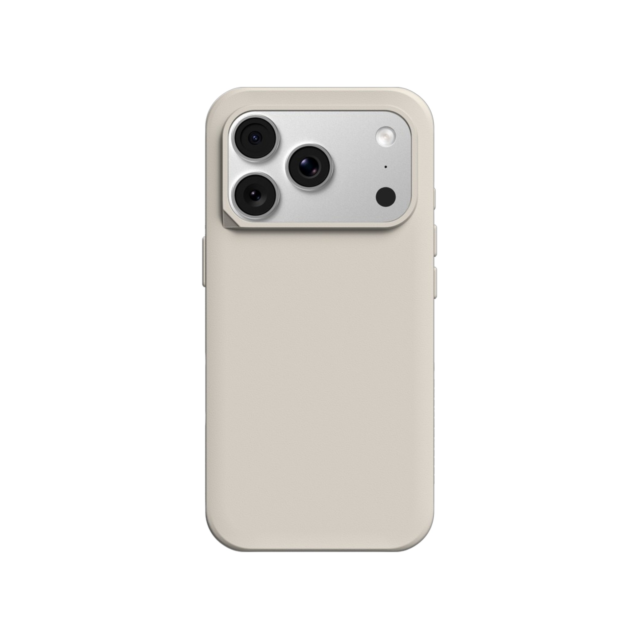 Husă RHINOSHIELD SolidX pentru iPhone 17 Pro / iPhone 18 Pro, bej scoică