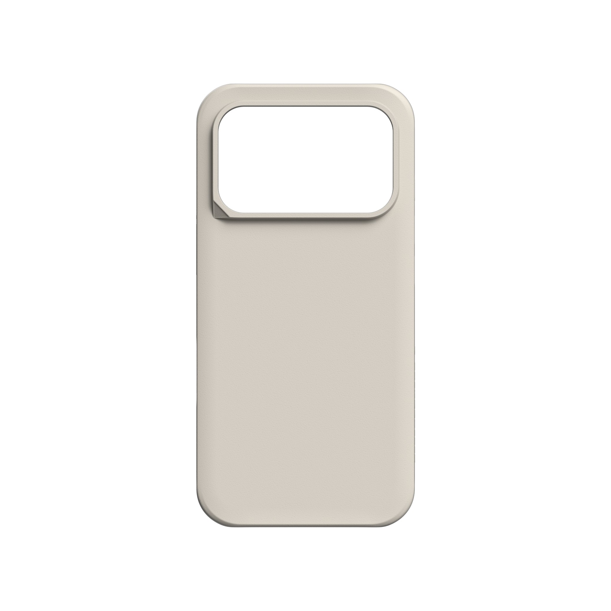 Husă RHINOSHIELD SolidX pentru iPhone 17 Pro / iPhone 18 Pro, bej scoică