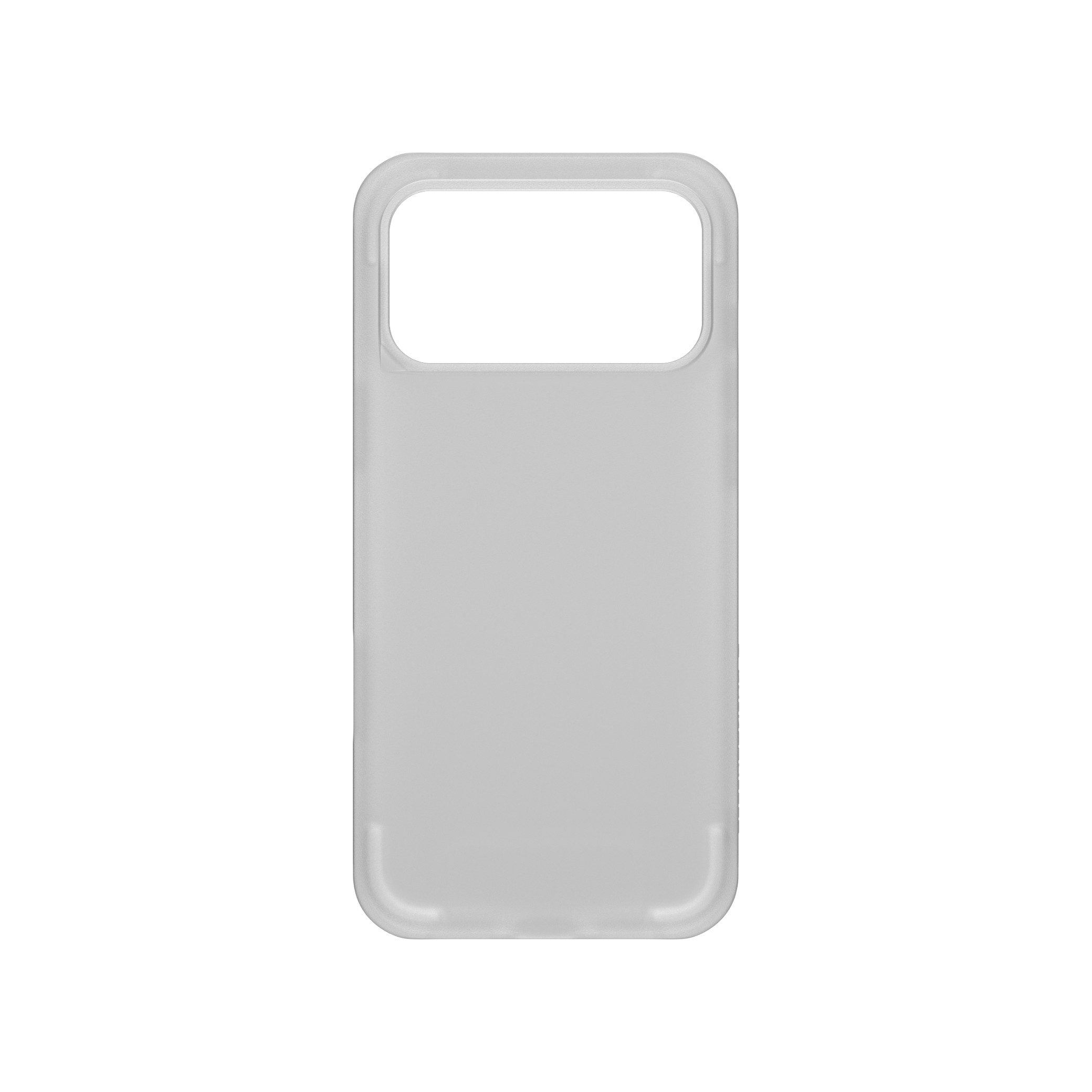 Husă RHINOSHIELD SolidX pentru iPhone 17 Pro Max / iPhone 18 Pro Max, transparent mat