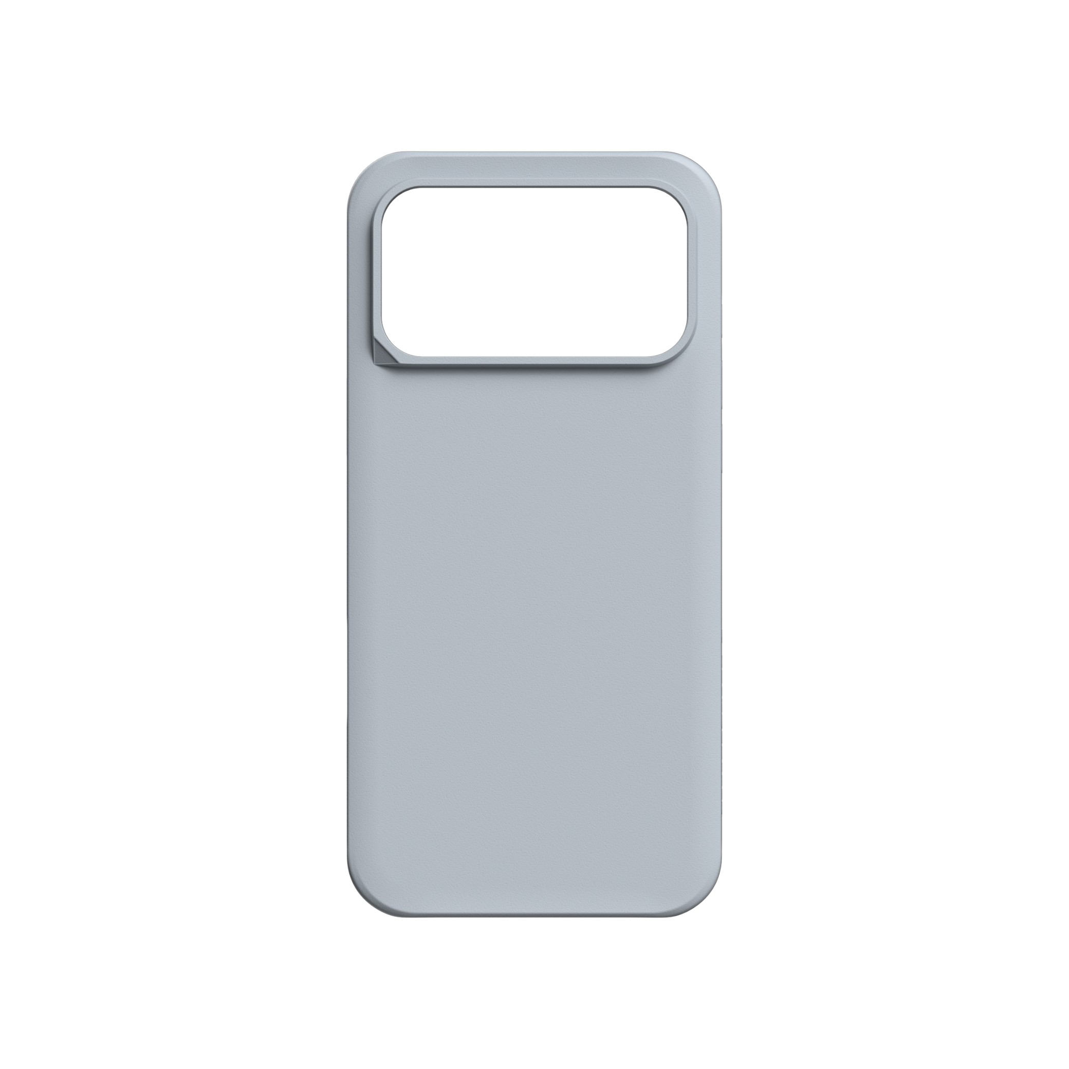 Husă RHINOSHIELD SolidX pentru iPhone 17 Pro Max / iPhone 18 Pro, gri argintiu