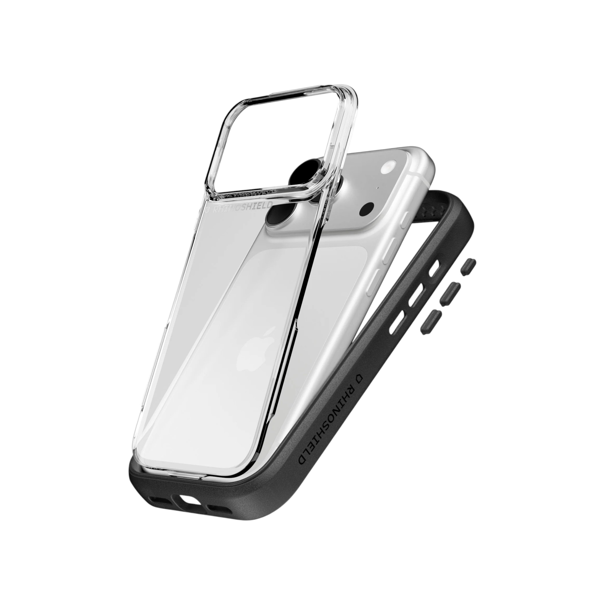 Husă RHINOSHIELD Mod NX pentru iPhone 17 Pro Max / iPhone 18 Pro Max, alb